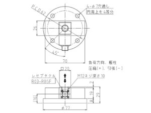 引張圧縮両用ロードセルTCLB-200N｜ロードセルなどの計量計測の総合メーカー｜東洋測器株式会社